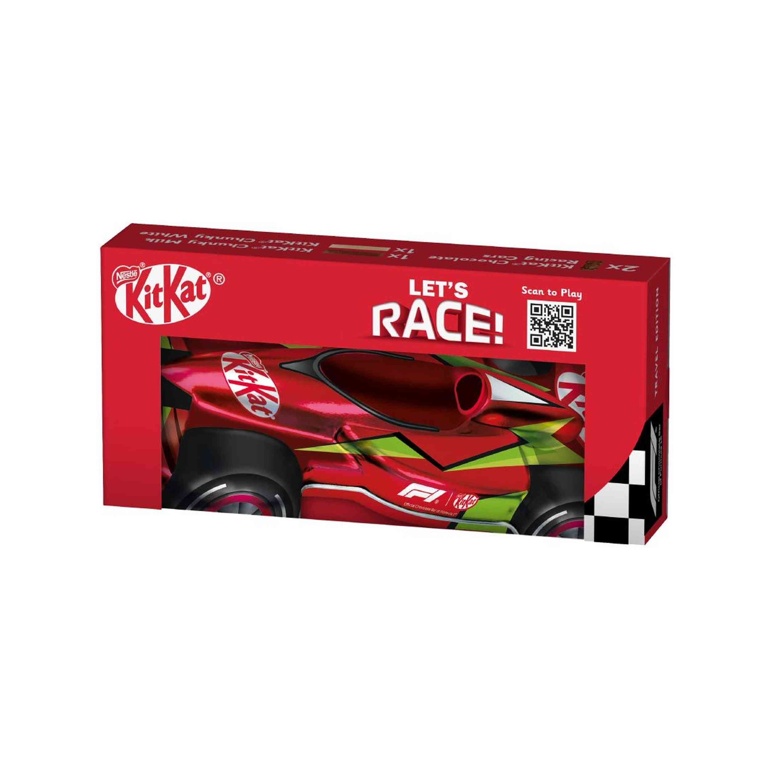 Kit Kat Tin Formula 1 Race Car