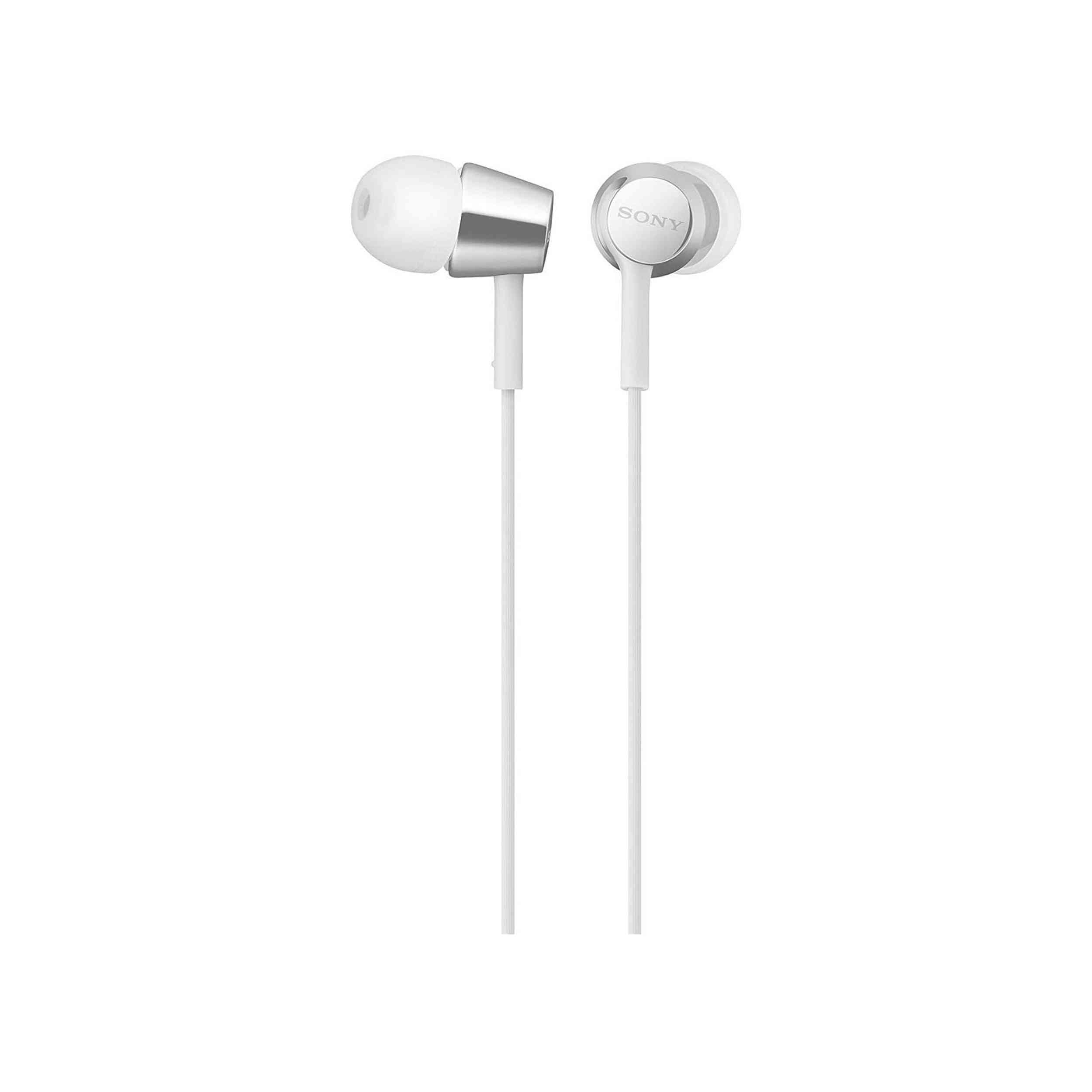 Headset In Ear Canal Mic White