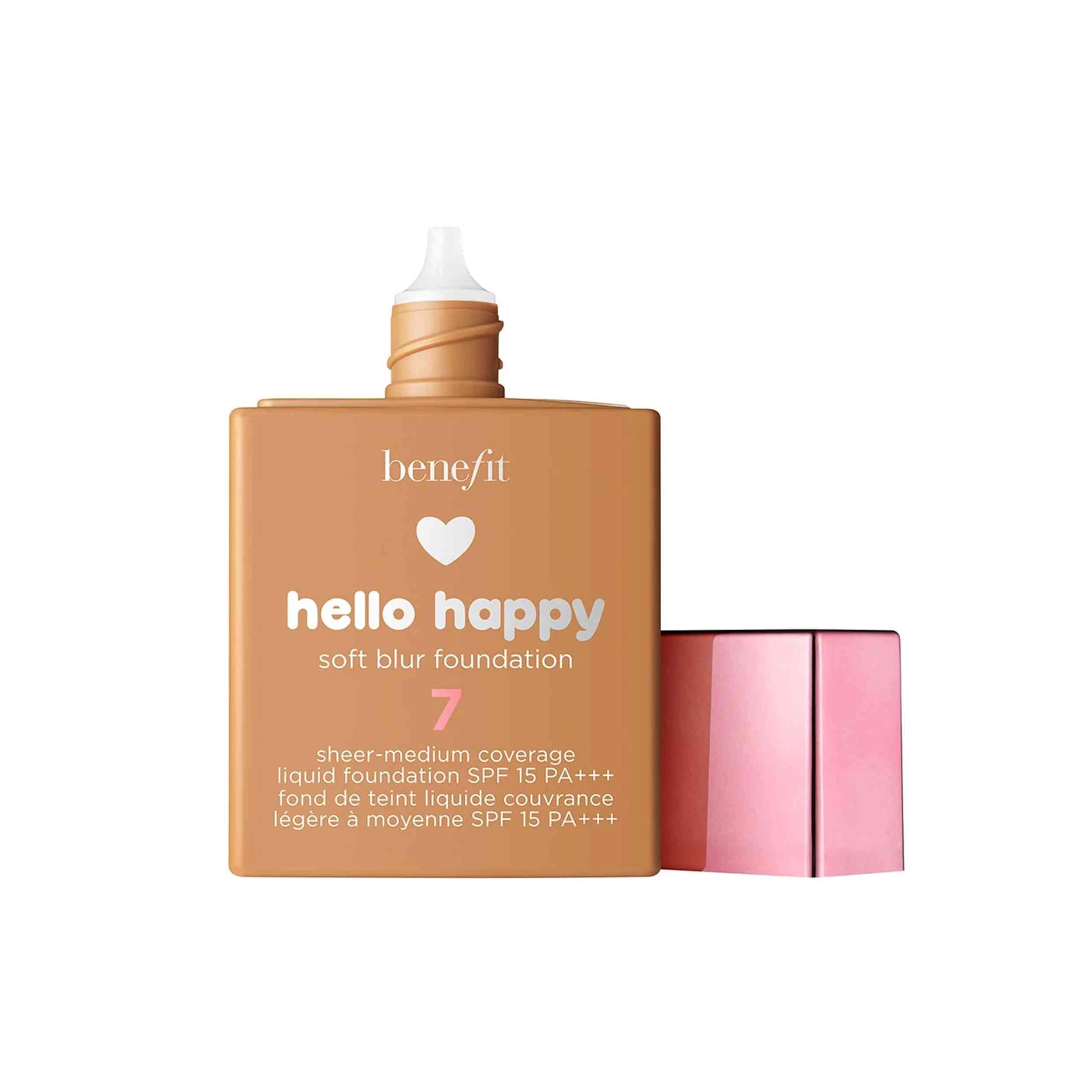 Benefit Hello Happy Soft Blur Foundation 07 Medium Tan Warm 30ml