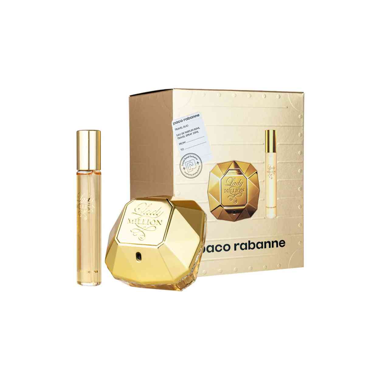 Paco Rabanne Lady Million Eau de Parfum (80ml+20ml) SET