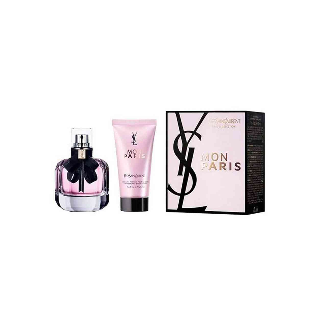Yves Saint Laurent Mon Paris (Eau de Parfum50ml+Body Lotion50ml) SET