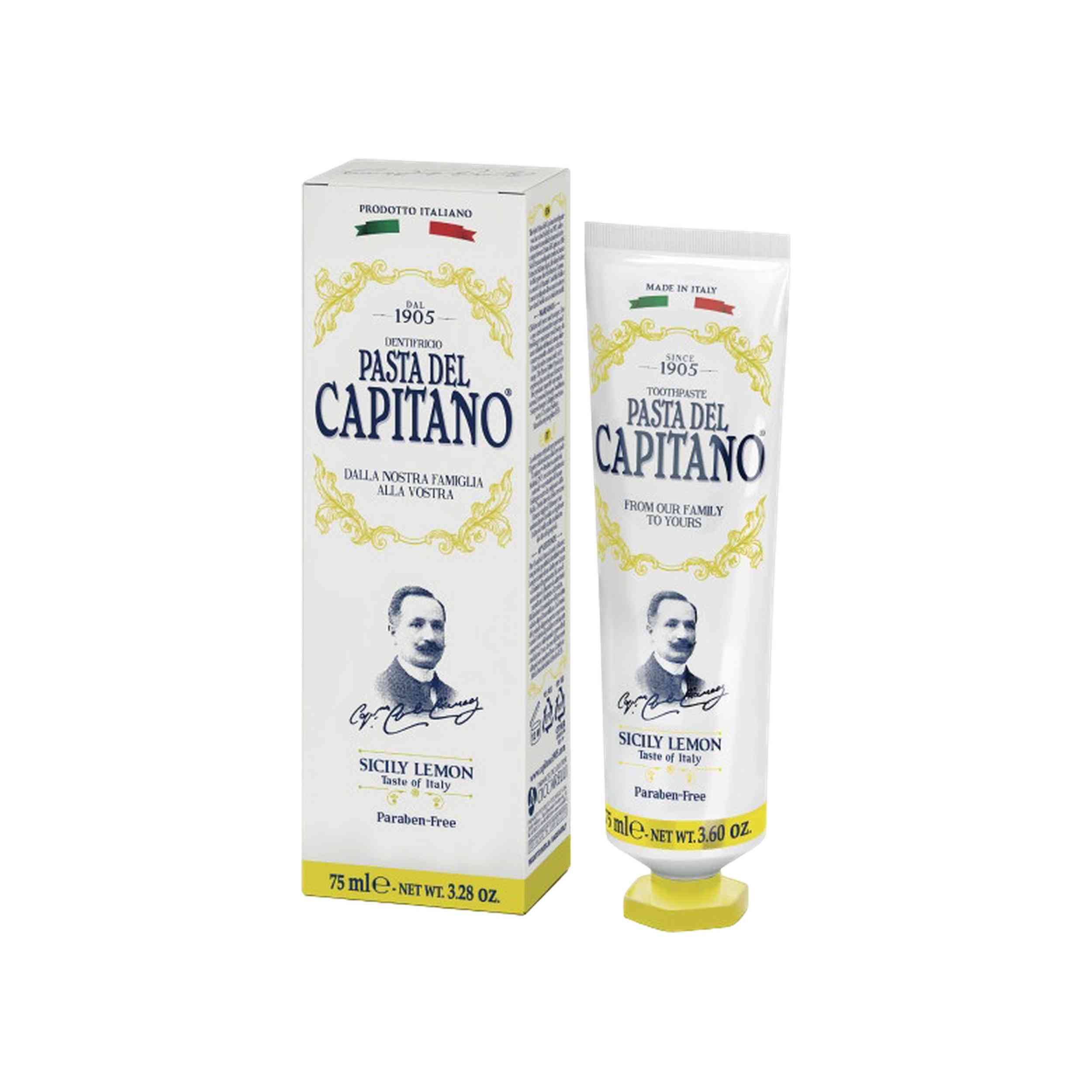 Capitano Lemon 75 ml Toothpaste