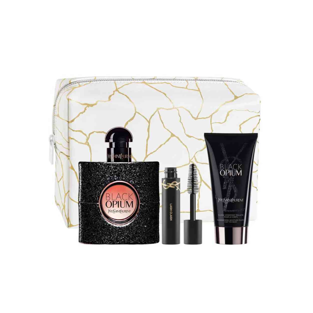 Yves Saint Laurent Black Opium 50ml+Mini MascaraLashClash+BodyLotion SET