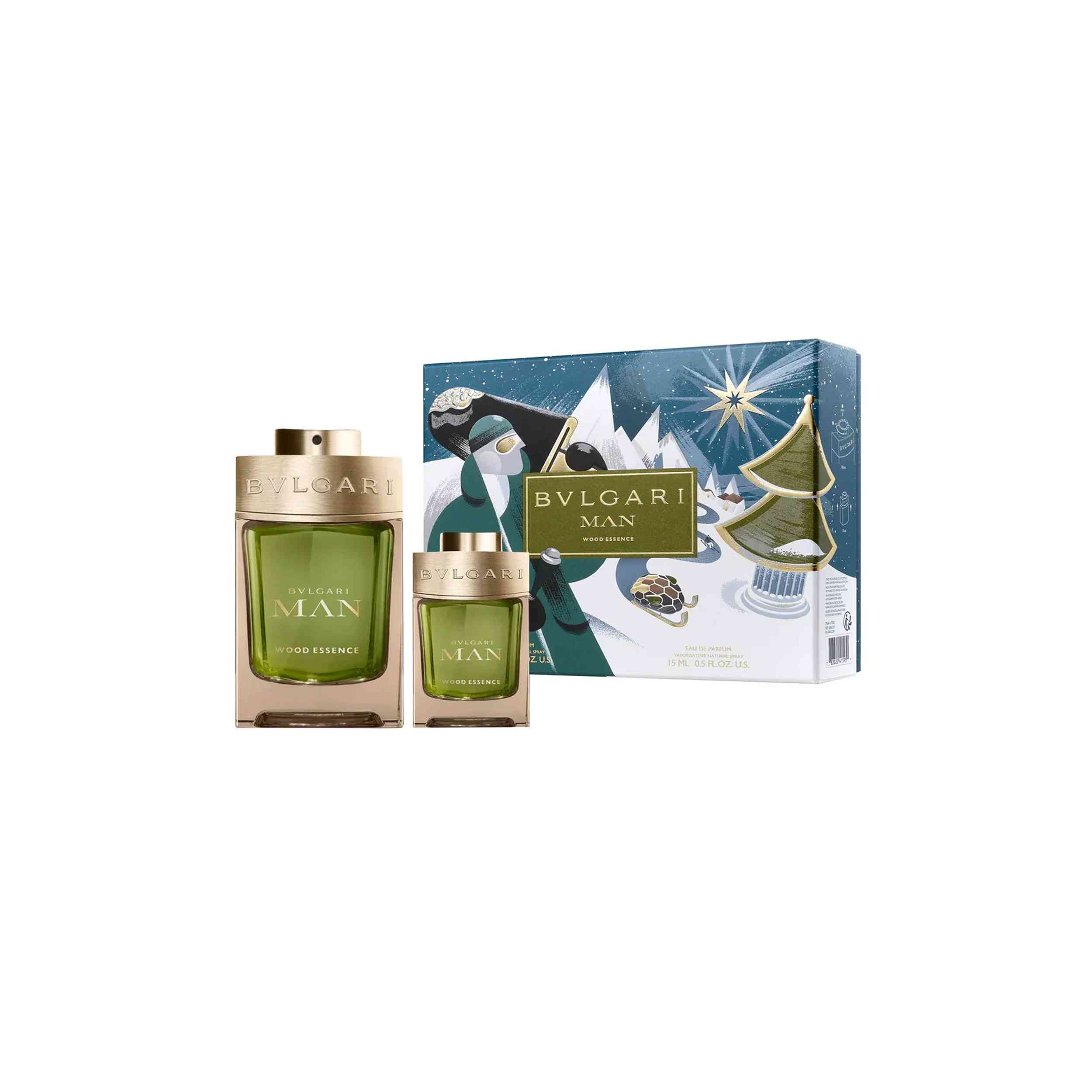 Bvlgari Man Wood Essence Eau de Parfum 100ml+30ml Xmas