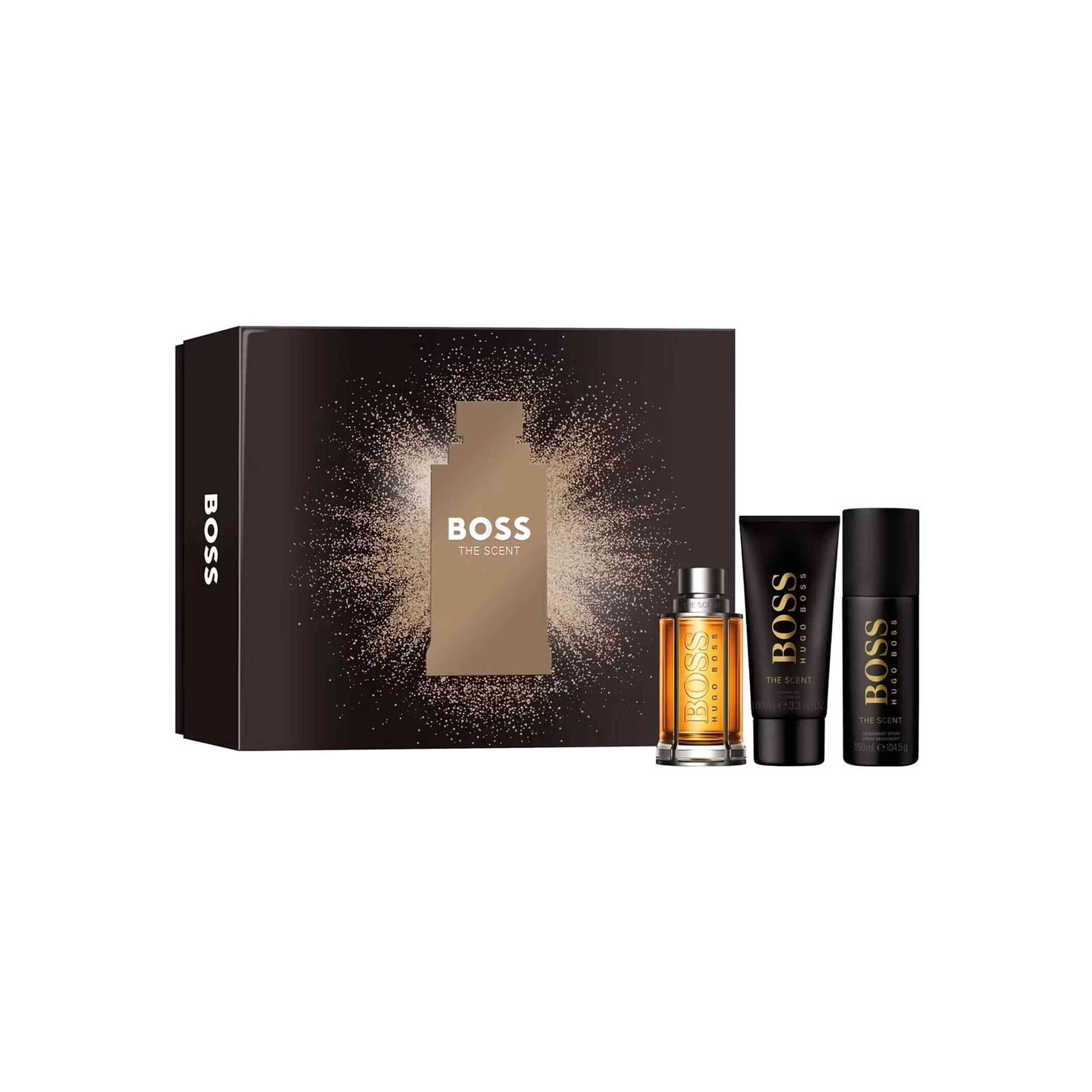 Hugo Boss The Scent (Eau de Toilette 100ml+Deodorant 150ml+Shower Gel 100ml) SET