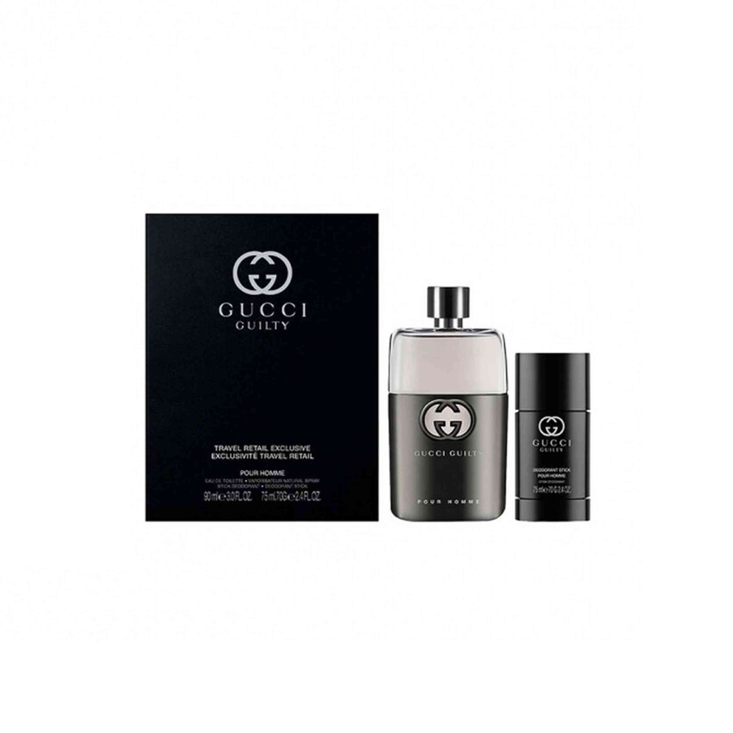 Gucci Guilty Pour Homme (Eau de Toilette 90ml+Deodorant 75ml) SET