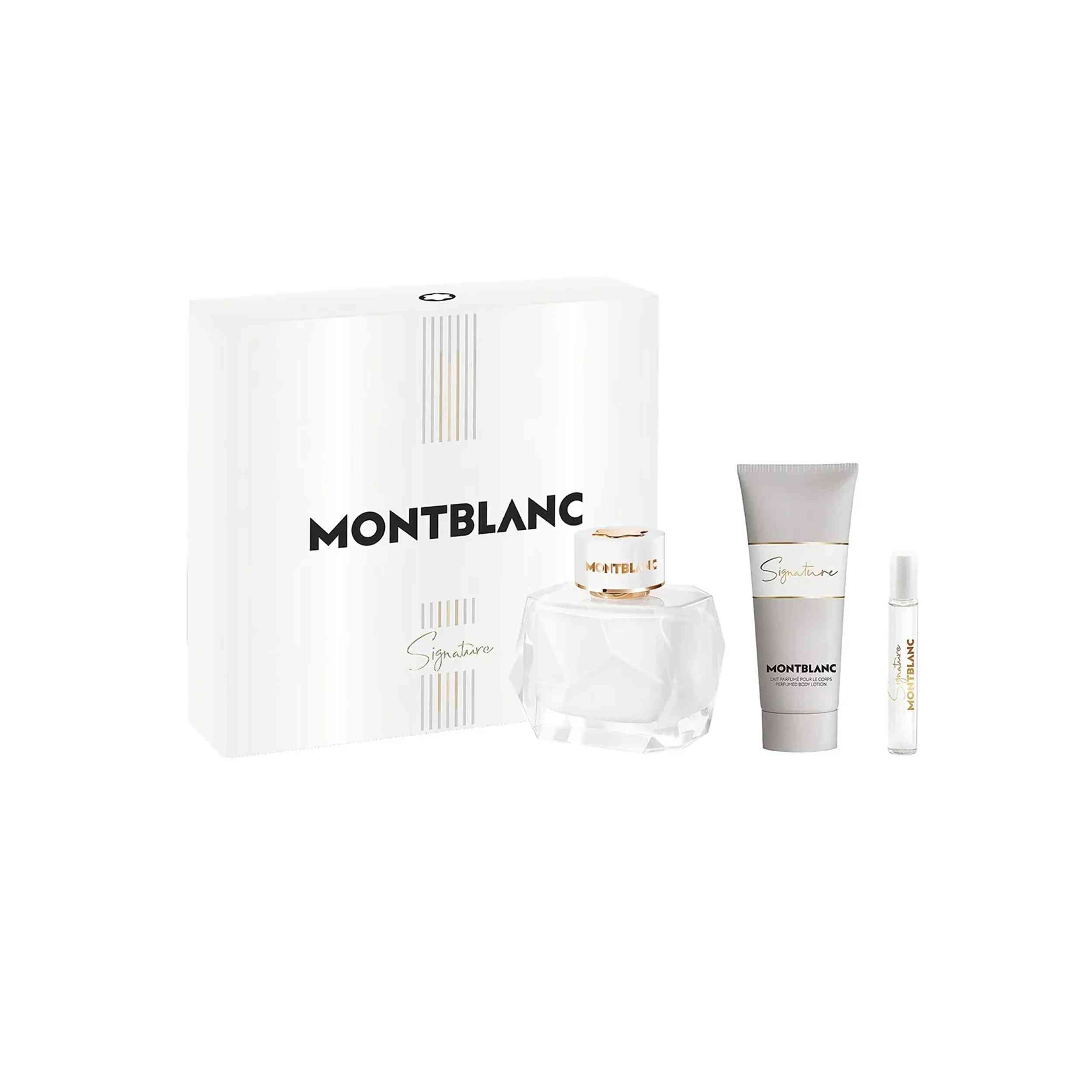 Mont Blanc Signature Eau de Parfum (90Ml+7.5Ml+Body Lotion100ml) Set