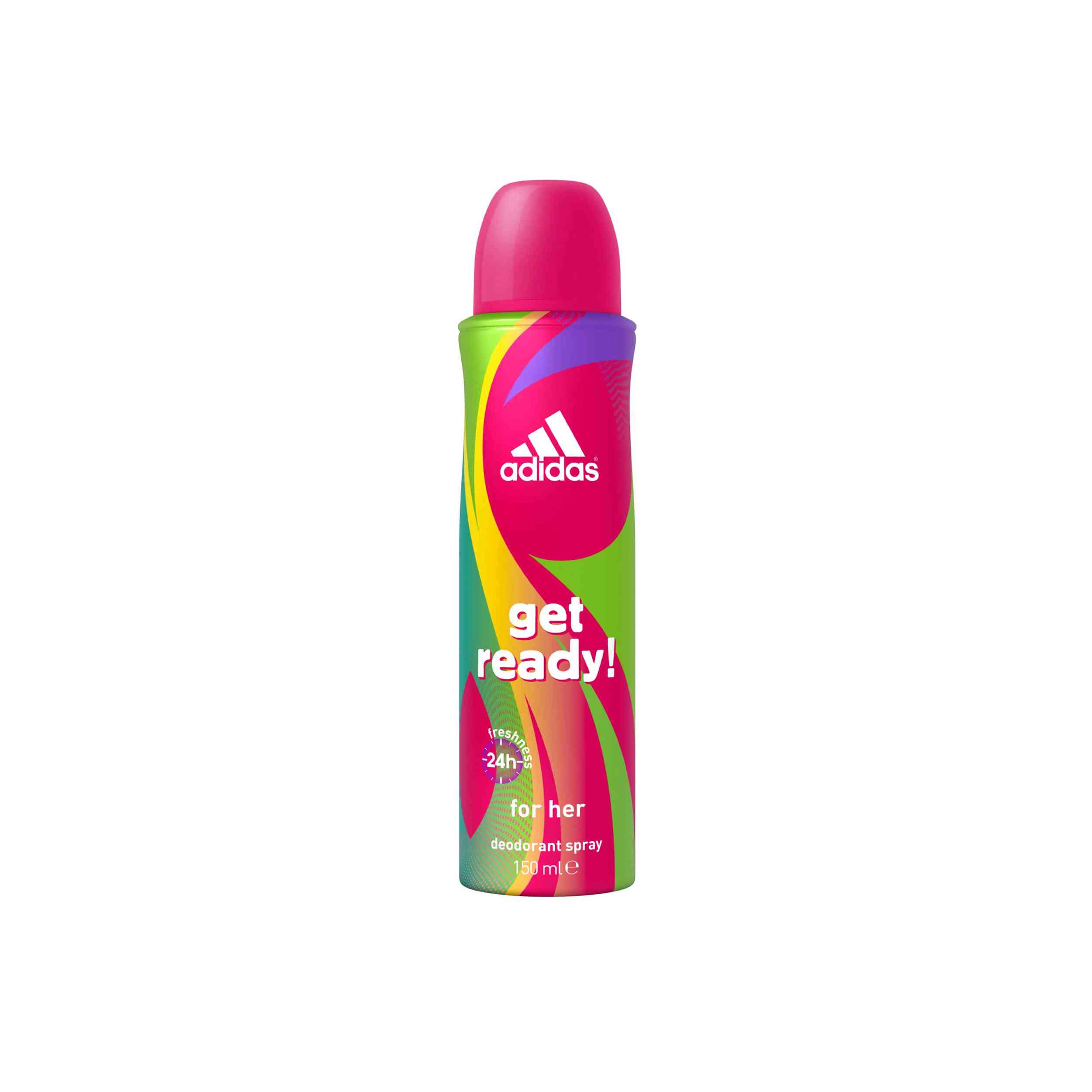 Adidas Get Ready For Her 24h Deodorant Spray 150ml