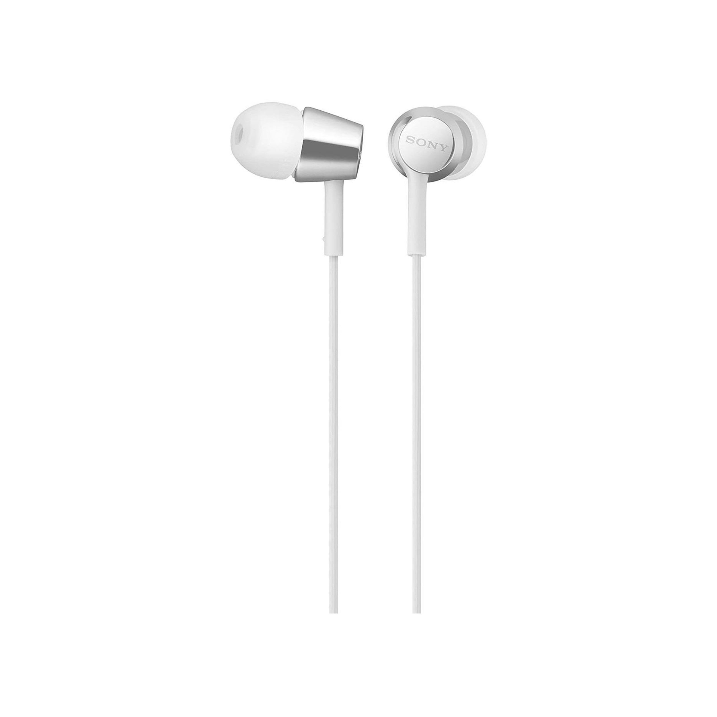 Headset In Ear Canal Mic White