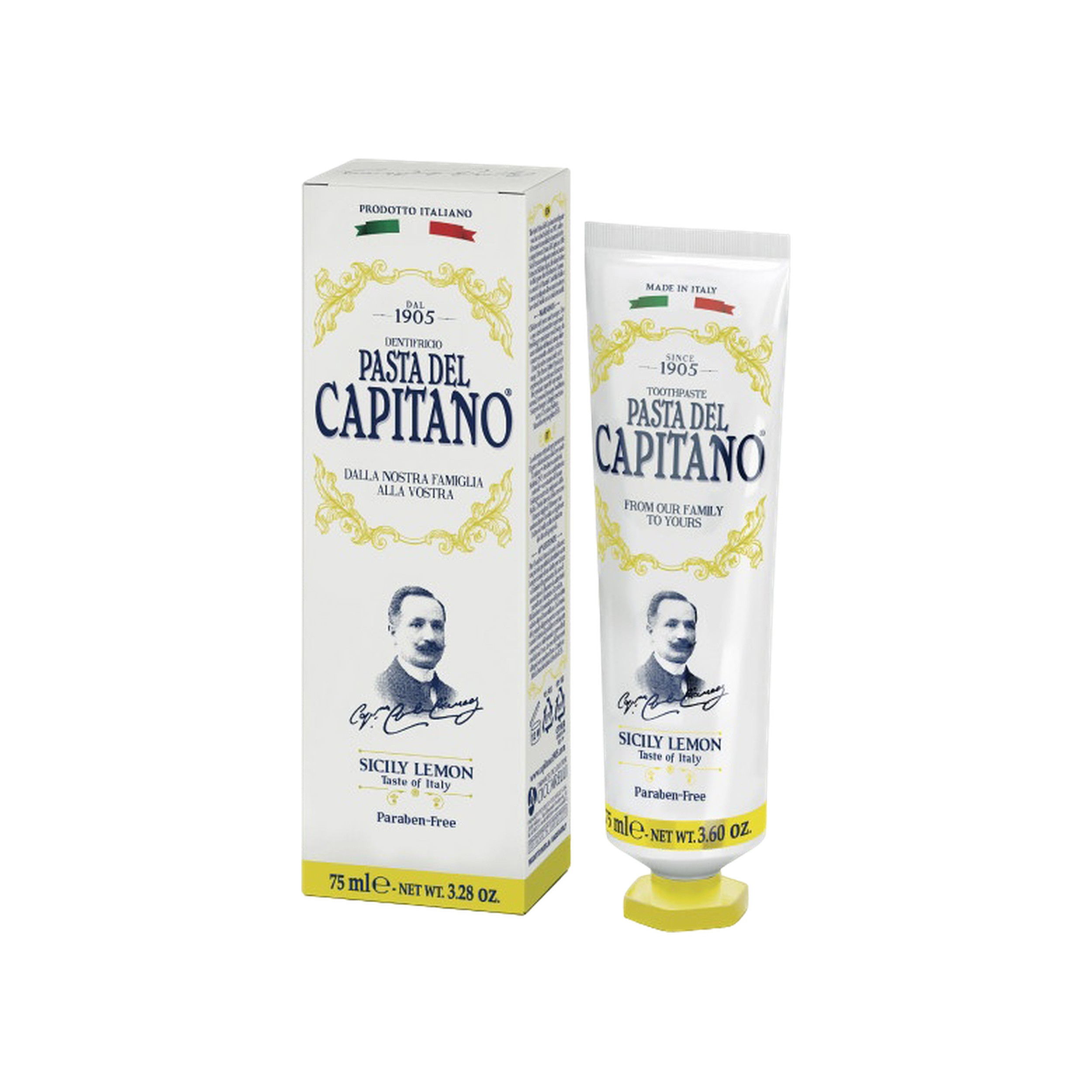 Capitano Lemon 75 ml Toothpaste
