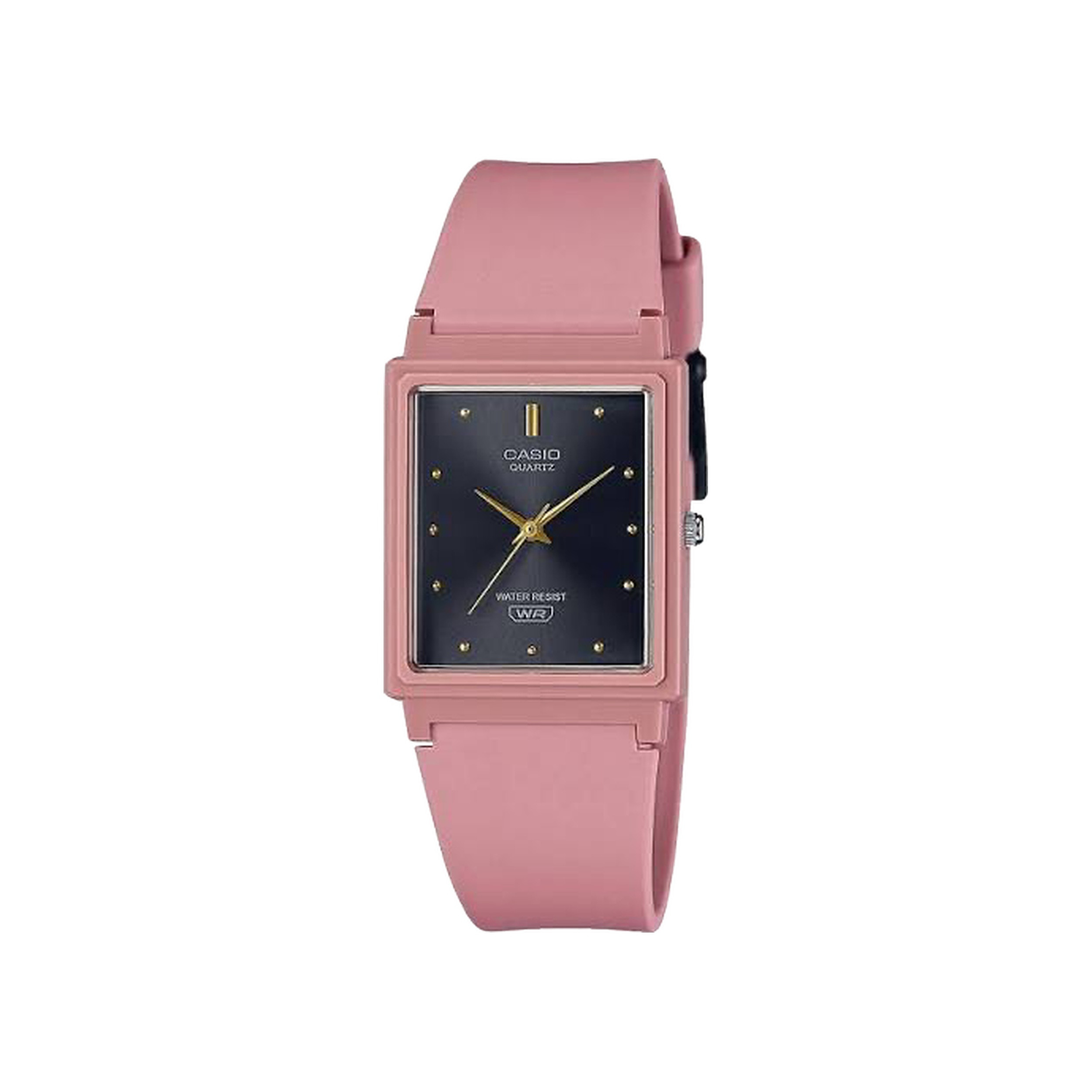 Analog unisex watch resin case and strap red