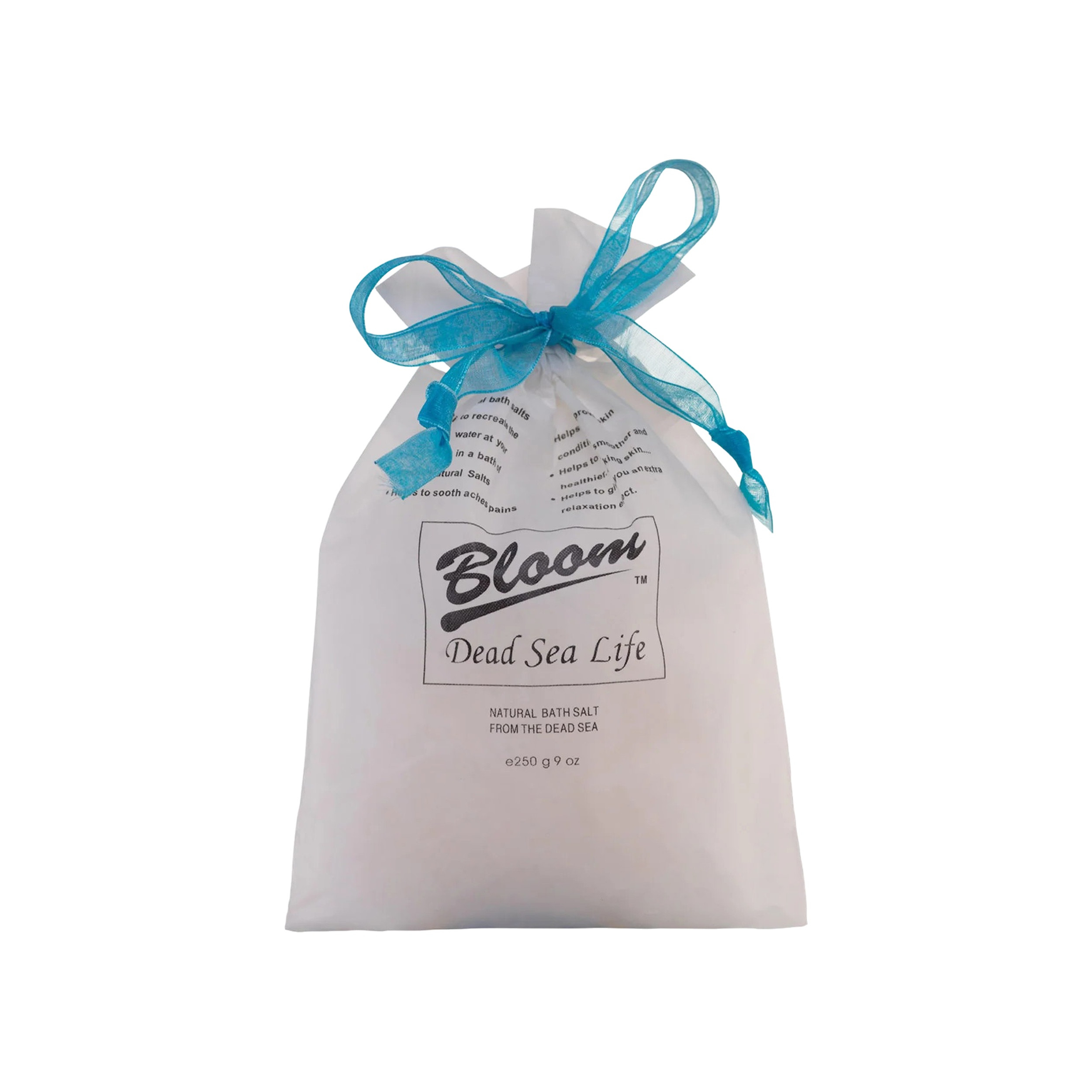 Bloom Bath Salt 250g  Bag(white blue green )