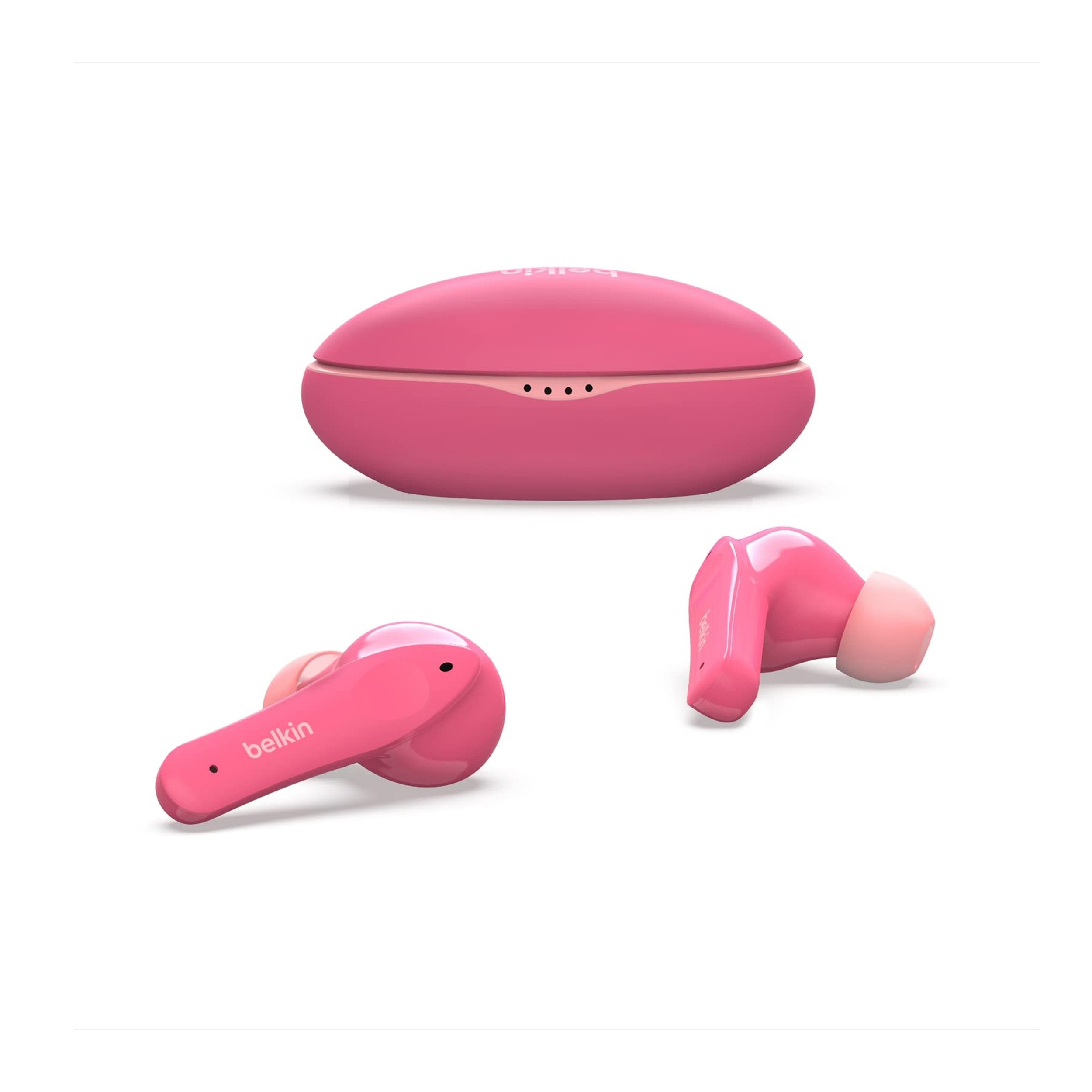 BELKIN - SOUNDFORM NANO - WIRELESS EARBUDS - FOR KIDS - PINK